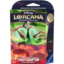 Disney Lorcana TCG: The First Chapter Starter Deck - Emerald & Ruby - Image 1