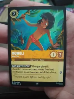Mowgli Man Cub 19/204 Whispers in the Well Disney Lorcana - Image 1