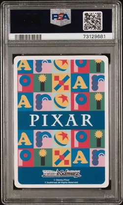PSA 10 GEM MINT Weiss Schwarz Woody & Buzz Disney Pixar Toy Story Trial Deck SR - Image 2