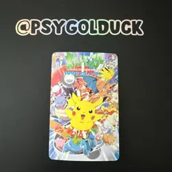 Japanese Pokemon Playing Card Raichu - Image 2