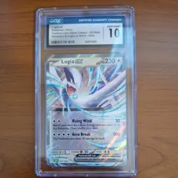 Pokemon 2023 TCG Lugia EX Holo Card 017/034 CGC 10 - Image 1