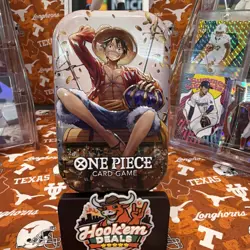 One Piece Card Game Tin Bandai Namco Luffy Pack Set Vol.2 W/Random Cards - Image 1
