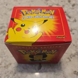 1999 Burger King Pokemon 23K Gold-Plated PIKACHU Trading Card LTD ED New Sealed - Image 1