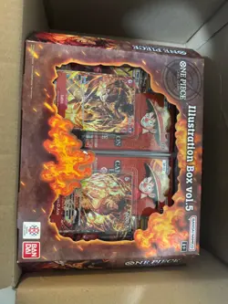 Bandai Namco One Piece Card Game Illustration Box vol.5 Booster - Image 1