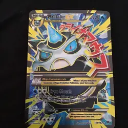 Pokemon TCG M Glalie EX Full Art Holo Ultra Rare Card 156/162 Breakthrough - Image 1