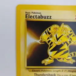 Electabuzz Non Holo 20/102 Base Set Pokemon Card - Image 3