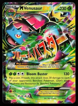 M Venusaur EX 2/83 Holo Generations Pokemon Card - Image 1