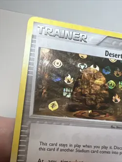 MP+ Desert Ruins 88/101 Reverse Holo Hidden Legends AUTHENTIC Pokemon Card - Image 2