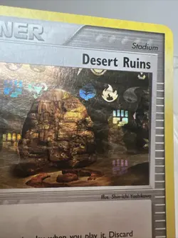 MP+ Desert Ruins 88/101 Reverse Holo Hidden Legends AUTHENTIC Pokemon Card - Image 3