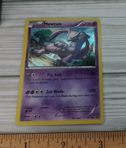 Mewtwo - XY100 - Cosmos Holo - XY Black Star Promo - Pokemon Card TCG - Image 1