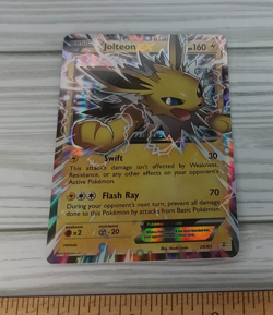 Jolteon EX 28/83 - XY Generations Holo - Pokemon Card TCG - Image 1