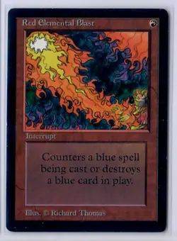 Magic the Gathering: Red Elemental Blast MTG Beta - Image 1