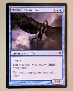 Misthollow Griffin - Avacyn Restored #68 Mythic Rare - Near Mint - MtG - Image 1