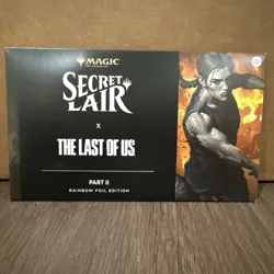 Last of Us, Part 1 and Part 2 Secret Lair Rainbow Foil SEALED MTG - Image 4