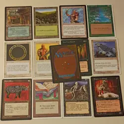 Magic: The Gathering Vintage Lot - Drudge Skeletons, Ebony Rhino, Jayemdae Tome - Image 1