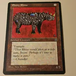 Magic: The Gathering Vintage Lot - Drudge Skeletons, Ebony Rhino, Jayemdae Tome - Image 4