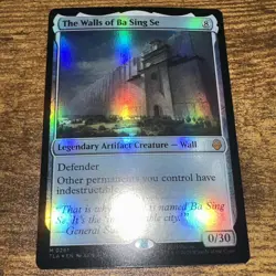 The Walls of Ba Sing Se FOIL MTG Avatar The Last Airbender NM - Image 2