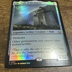 The Walls of Ba Sing Se FOIL MTG Avatar The Last Airbender NM - Image 3