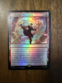 Firebender Ascension Avatar: The Last Airbender Foil NM MTG - Image 1