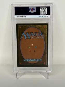 1994 Magic The Gathering Revised Dual Land Tundra PSA 8 #5623 - Image 2