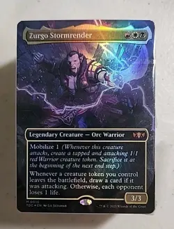Mtg Zurgo Stormrender Precon Commander Deck - Image 1