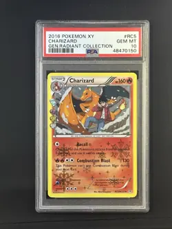 2016 Pokemon Generations Charizard Rookie #RC5/RC32 PSA 10 Radiant Collection - Image 1