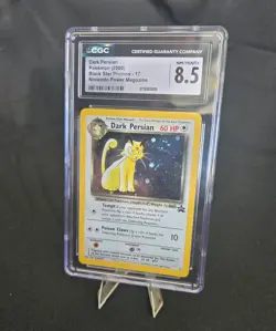 Nintendo Pokemon TCG Dark Persian 17/53 Wotc Promo Holo CGC 8.5 Nintendo Power - Image 2