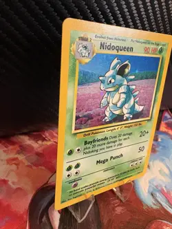 Nidoqueen 7/64 Jungle Holo NO SYMBOL ERROR WOTC 1999 Pokemon LP - Image 4