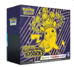 Pokemon Scarlet & Violet Surging Sparks Elite Trainer Box ETB Factory Sealed - Image 1