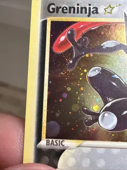 SWIRL NM Greninja Gold Star SWSH144 Black Star Promo Celebrations Pokemon - Image 4
