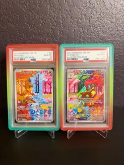 Deerling & Sawsbuck IR PSA 10 Sequential Cert Set | Illustration Rare Pokemon - Image 1