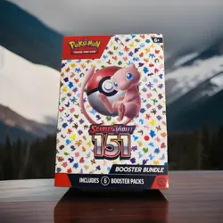 Pokemon TCG: Scarlet & Violet 151 Booster Bundle Box New Factory Sealed 6 Packs - Image 1
