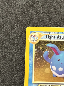 Pokemon TCG Light Azumarill 13/105 Neo Destiny Holo LP - Image 4