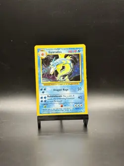 Pokemon TCG Gyarados Base Set 6/102 Holo 1999-2000 Wizards Base Set - Image 1