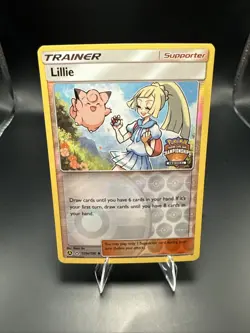 Pokemon Lillie 125a/156 Reverse Holo Stamped Regional Championship Promo - Image 1