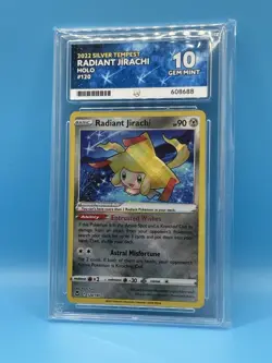 ACE 10 Radiant Jirachi 120/195 2022 Silver Tempest Pokemon TCG (NOT PSA) - Image 1