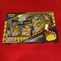 Pokemon TCG Sword & Shield Game Crown Zenith Pikachu VMAX Special Collection - Image 1