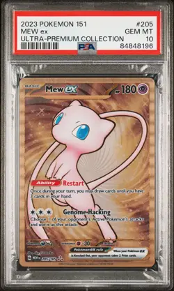 2023 Pokemon 151 Ultra-Premium Collection #205 Mew Ex PSA 10 - Image 1