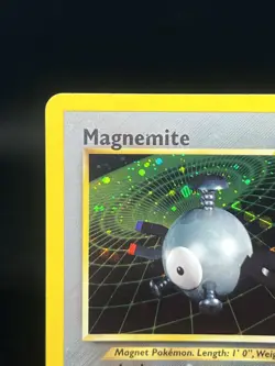 Pokemon TCG Magnemite 7/75 Neo Discovery Holo Rare HP - Image 2