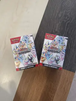 X2 Pokemon TCG Scarlet & Violet Prismatic Evolutions Booster Bundle Sealed - Image 1