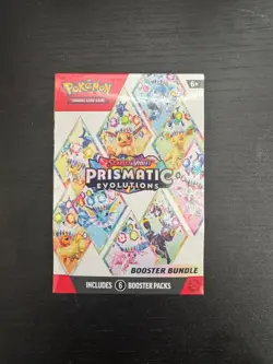 Pokemon TCG: Scarlet & Violet Prismatic Evolutions Booster Bundle New Sealed - Image 1