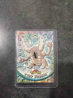 2000 Topps Pokemon TV Series Blue Logo #127 Pinsir Non Holo - Image 1