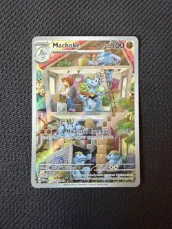 Machoke IR 177/165 Scarlet & Violet Pokemon 151 Holo | Pokemon TCG - Image 1