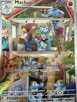 Machoke IR 177/165 Scarlet & Violet Pokemon 151 Holo | Pokemon TCG - Image 2