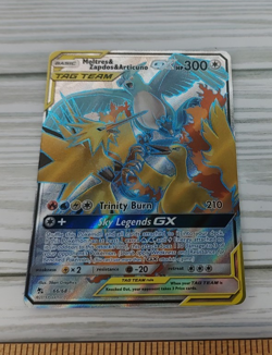 Pokemon Moltres & Zapdos & Articuno GX 66/68 Hidden Fates Ultra Rare Holo - Image 2