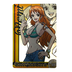 S5310 Nami Japanese One Piece x Morinaga Wafer Clear Card F26 - Image 1