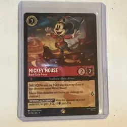 Lorcana TCG - Mickey Mouse - Brave Little Prince 111/204 Fabled Foil - Image 1