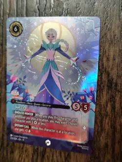 Disney Lorcana Set 11 - Winterspell - Elsa Ice Artisan Enchanted - Image 2