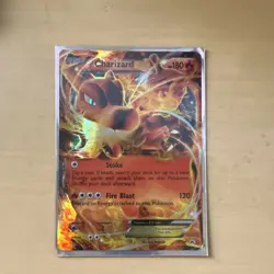 Pokemon Charizard EX XY29 Holo Promo 180HP English TCG Card - Image 1