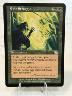 Magic the Gathering Epic Struggle Judgment Regular Card MTG NM - Image 1